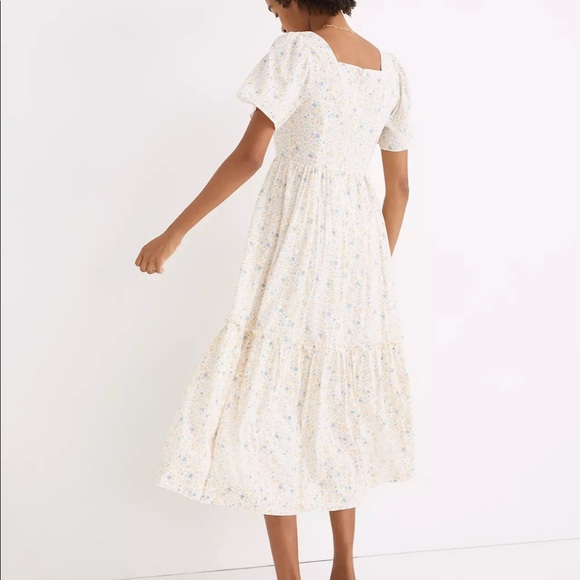 Madewell Tiered Maxi Dress in Folkmagic Floral - Picture 3 of 5